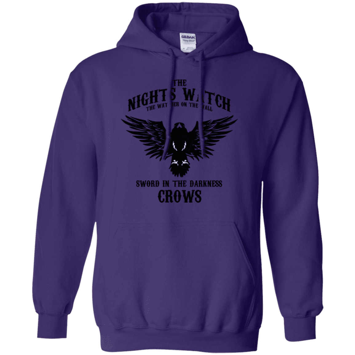 Sweatshirts Purple / S Watcher on the Wall Pullover Hoodie