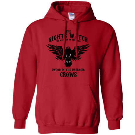 Sweatshirts Red / S Watcher on the Wall Pullover Hoodie