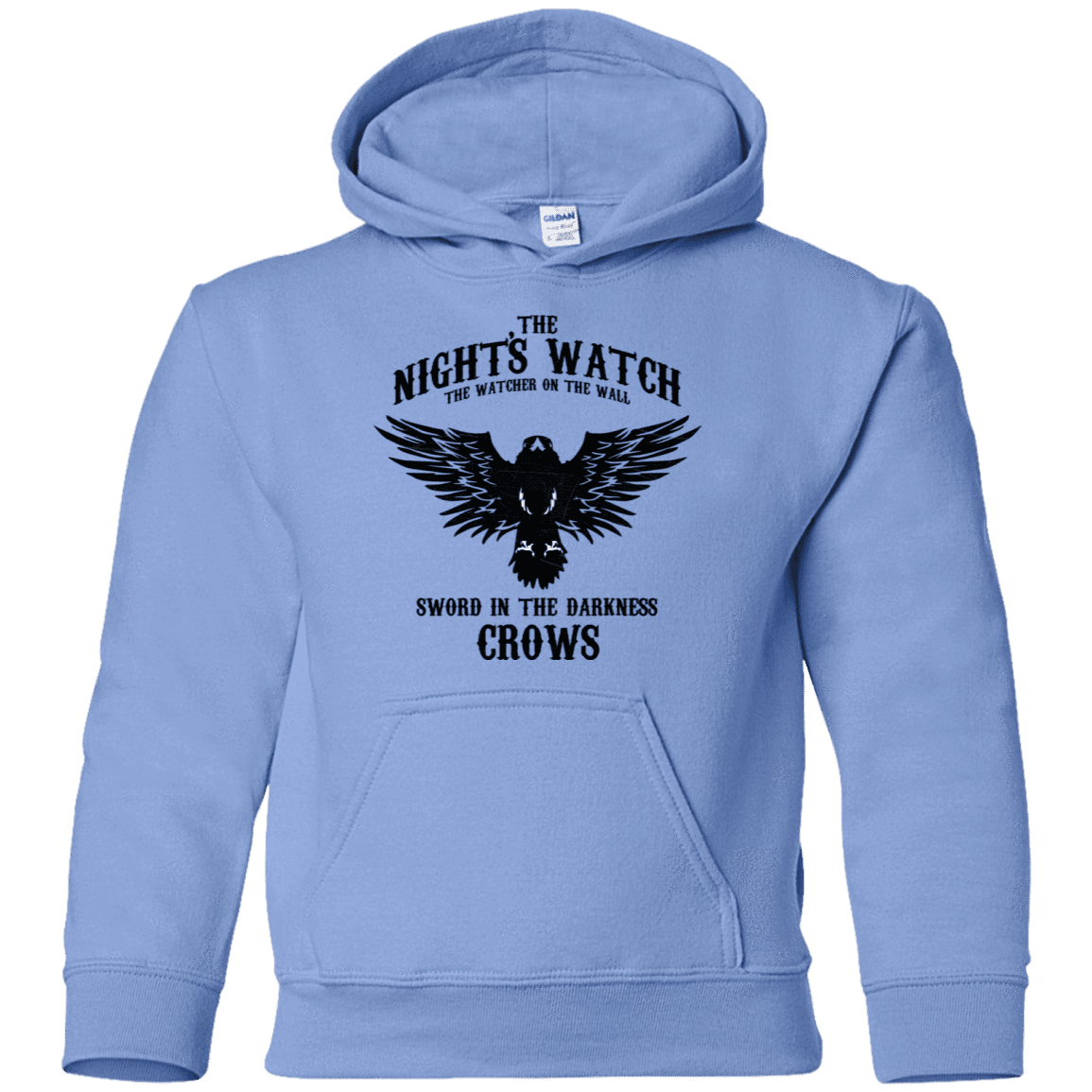 Sweatshirts Carolina Blue / YS Watcher on the Wall Youth Hoodie