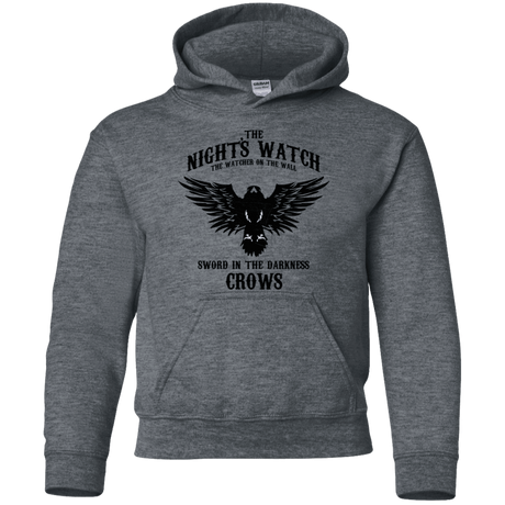 Sweatshirts Dark Heather / YS Watcher on the Wall Youth Hoodie