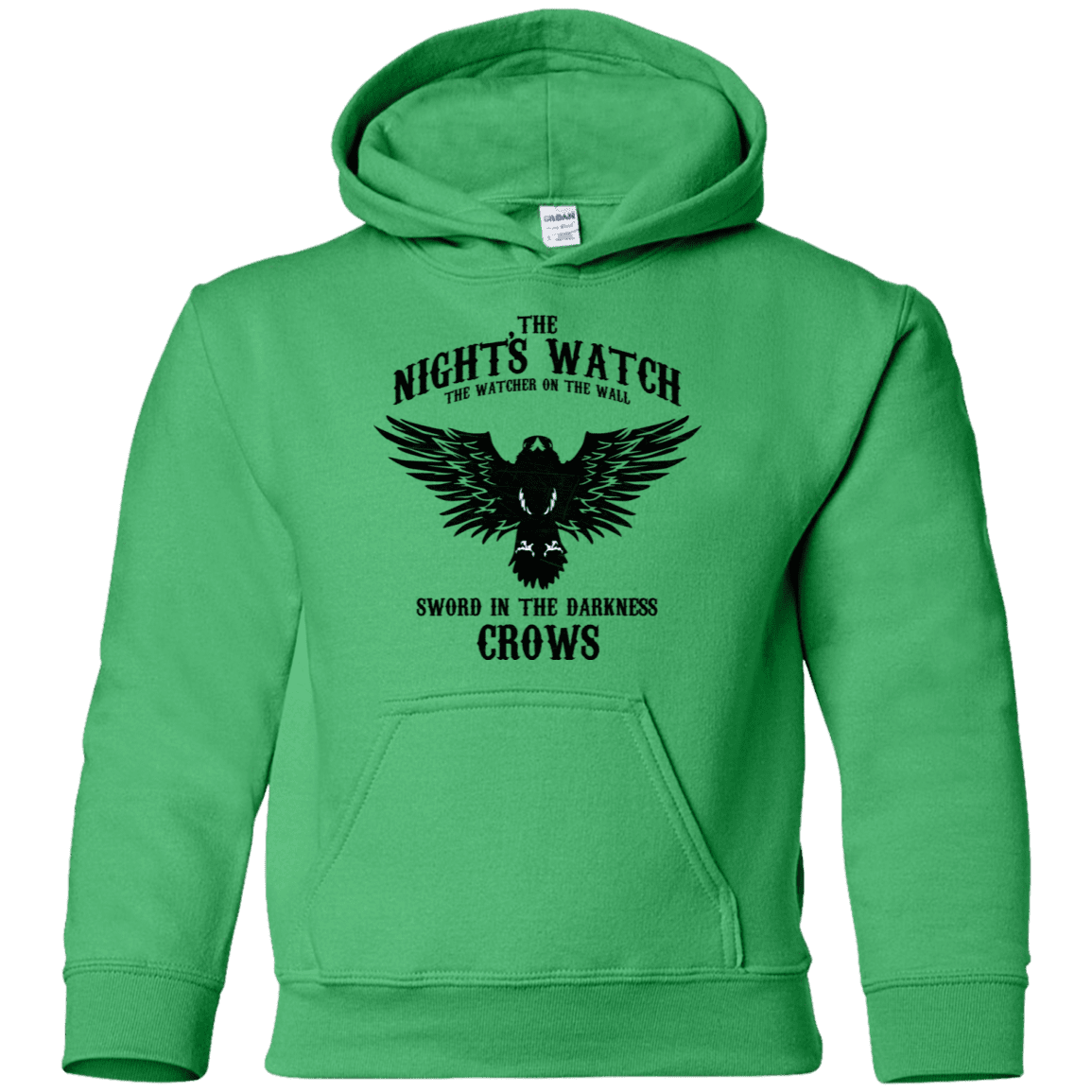 Sweatshirts Irish Green / YS Watcher on the Wall Youth Hoodie