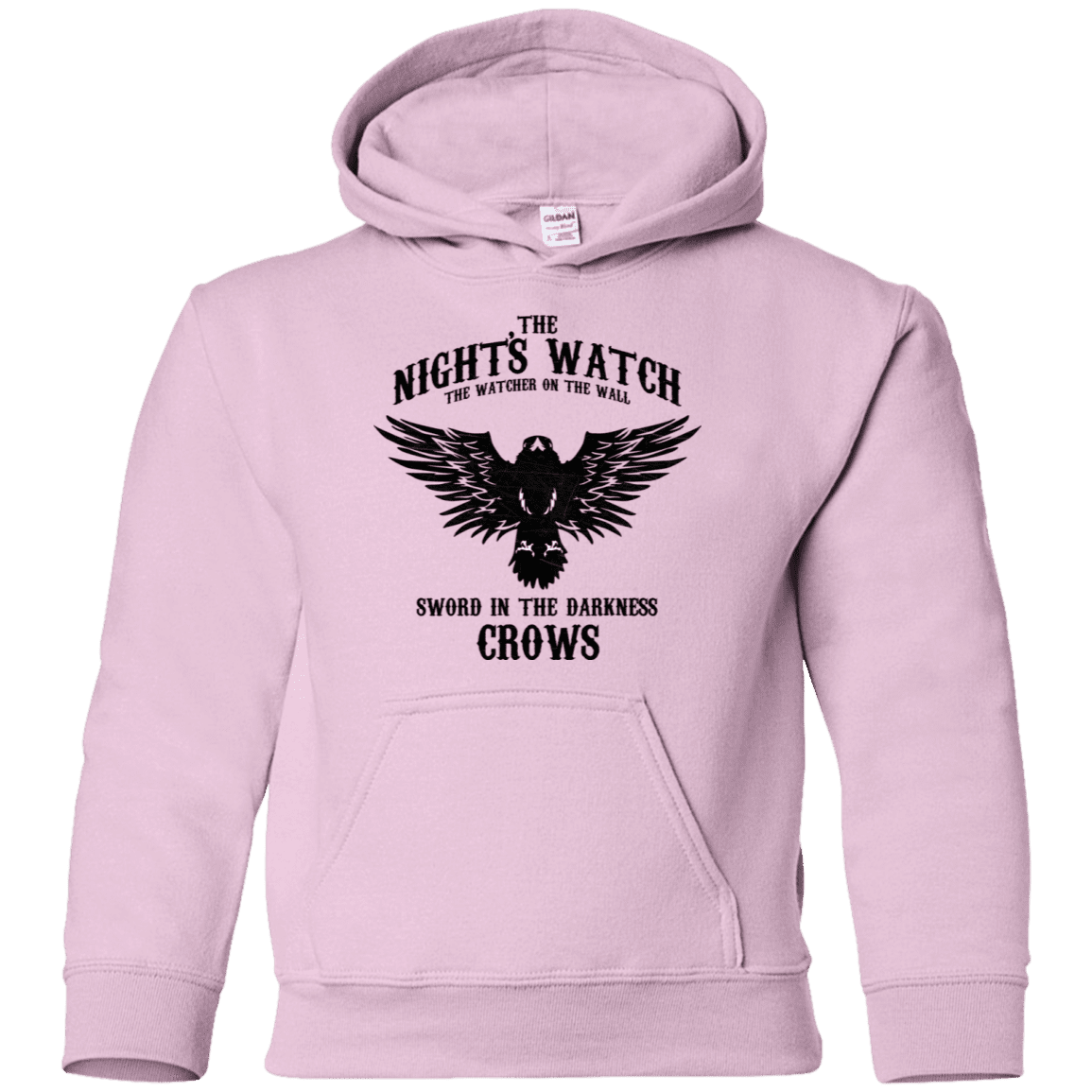 Sweatshirts Light Pink / YS Watcher on the Wall Youth Hoodie