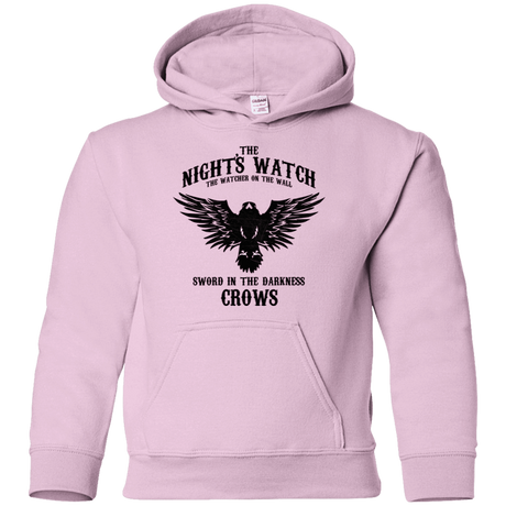 Sweatshirts Light Pink / YS Watcher on the Wall Youth Hoodie