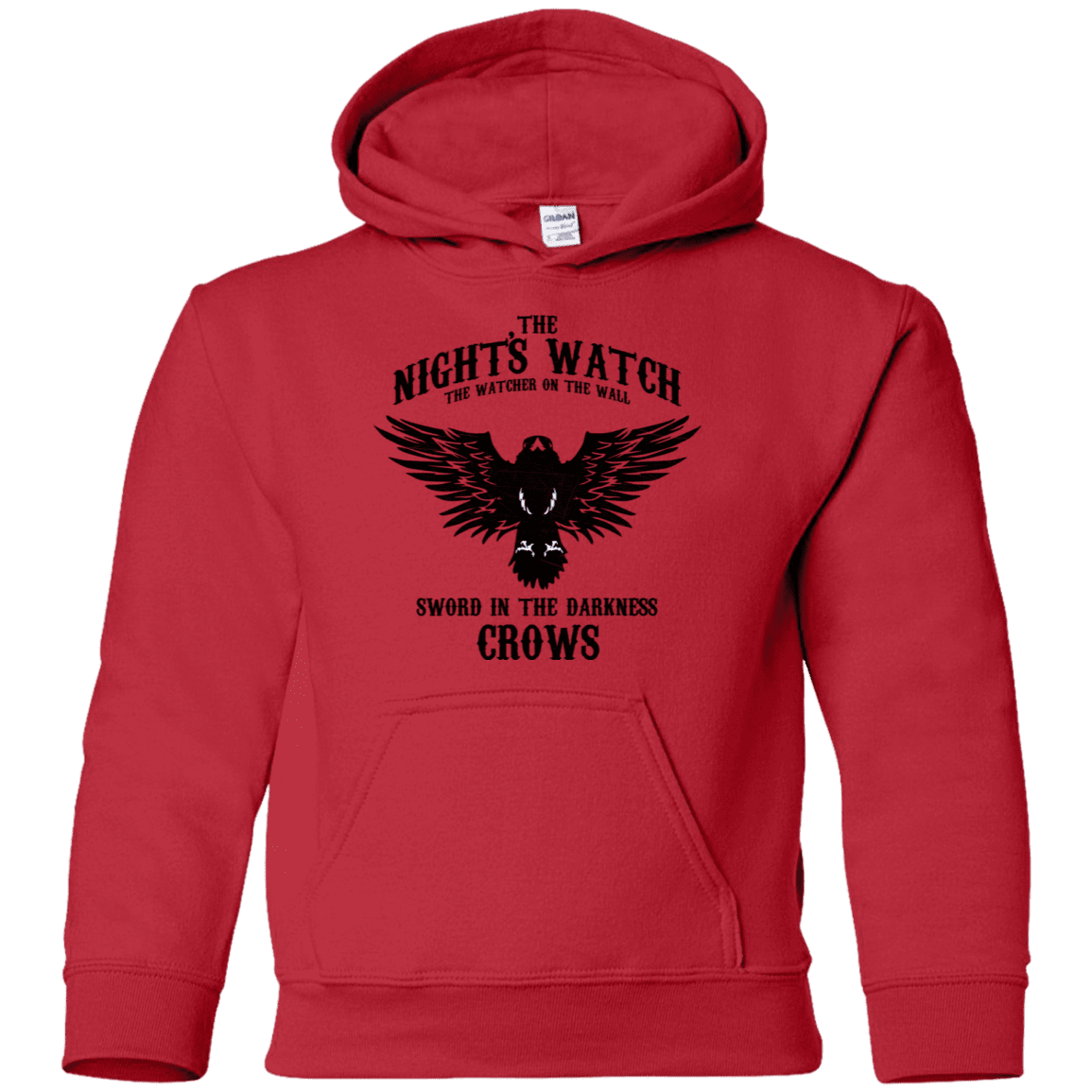 Sweatshirts Red / YS Watcher on the Wall Youth Hoodie