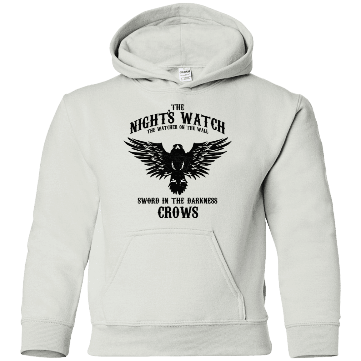 Sweatshirts White / YS Watcher on the Wall Youth Hoodie