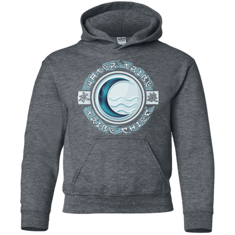 Sweatshirts Dark Heather / YS Water Tribe Chief Youth Hoodie