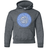 Sweatshirts Dark Heather / YS Water tribe university Youth Hoodie