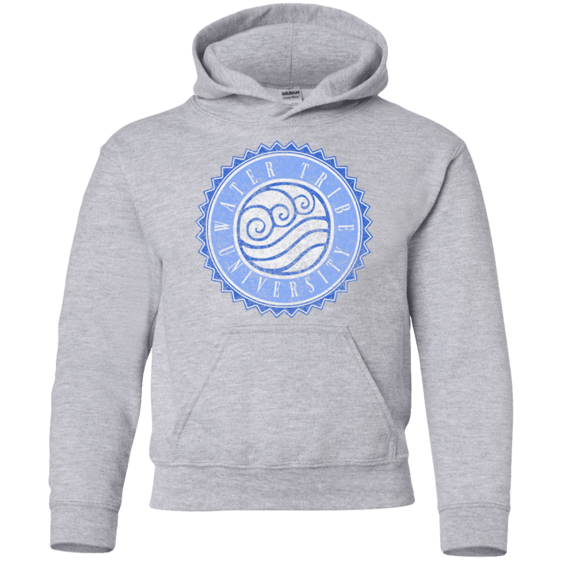 Sweatshirts Sport Grey / YS Water tribe university Youth Hoodie