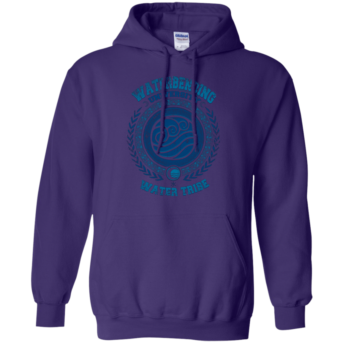 Sweatshirts Purple / Small Waterbending University Pullover Hoodie