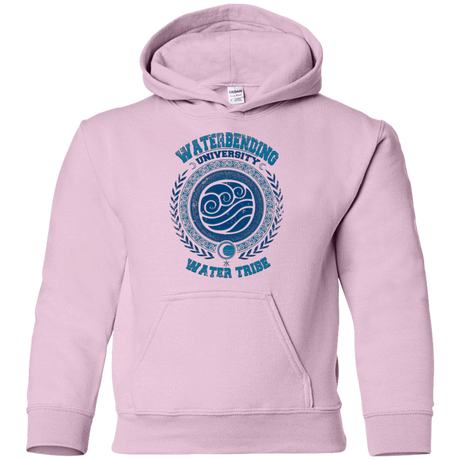 Sweatshirts Light Pink / YS Waterbending University Youth Hoodie