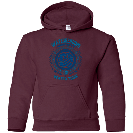 Sweatshirts Maroon / YS Waterbending University Youth Hoodie