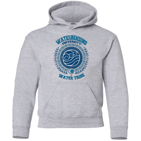Sweatshirts Sport Grey / YS Waterbending University Youth Hoodie