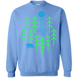 Sweatshirts Carolina Blue / S Waterfall Lake Crewneck Sweatshirt