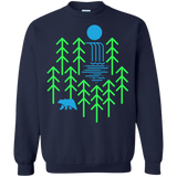 Sweatshirts Navy / S Waterfall Lake Crewneck Sweatshirt