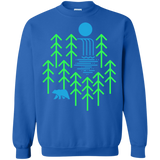 Sweatshirts Royal / S Waterfall Lake Crewneck Sweatshirt