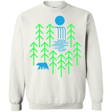 Sweatshirts White / S Waterfall Lake Crewneck Sweatshirt