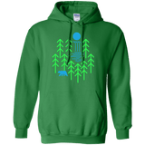 Sweatshirts Irish Green / S Waterfall Lake Pullover Hoodie