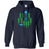 Sweatshirts Navy / S Waterfall Lake Pullover Hoodie