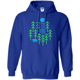 Sweatshirts Royal / S Waterfall Lake Pullover Hoodie