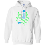 Sweatshirts White / S Waterfall Lake Pullover Hoodie