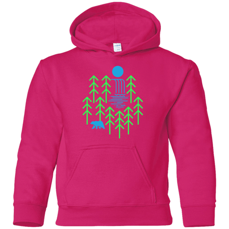 Sweatshirts Heliconia / YS Waterfall Lake Youth Hoodie