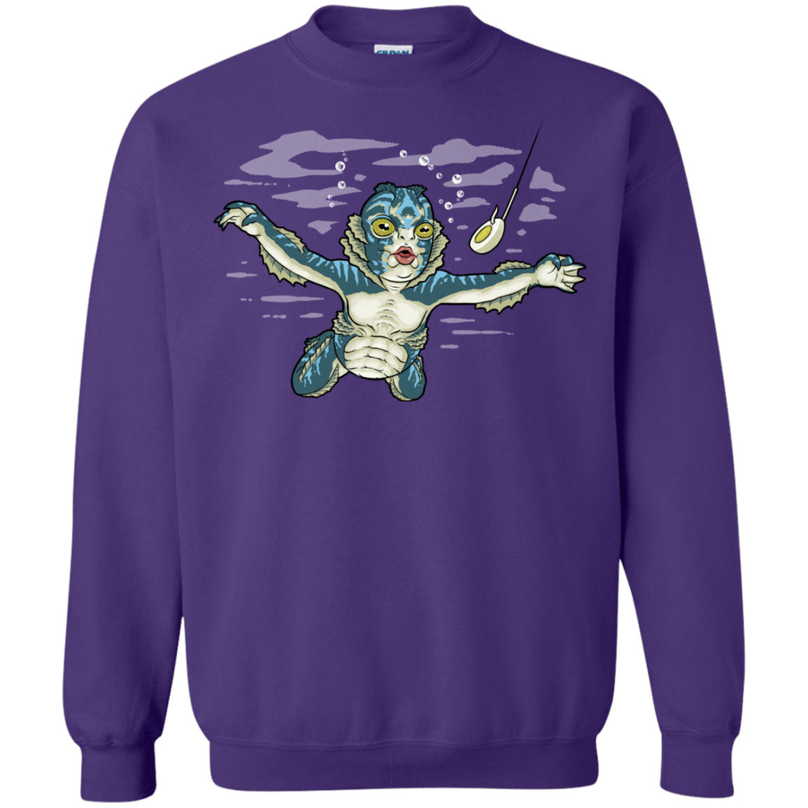 Sweatshirts Purple / S Watermind Crewneck Sweatshirt