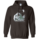 Sweatshirts Dark Chocolate / Small Wave Of R'lyeh Pullover Hoodie