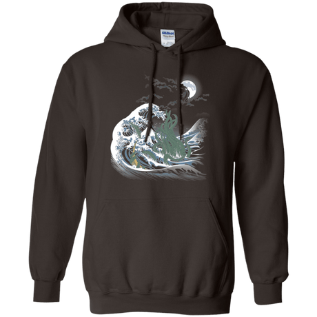 Sweatshirts Dark Chocolate / Small Wave Of R'lyeh Pullover Hoodie