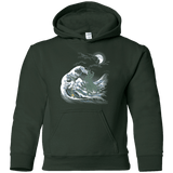 Sweatshirts Forest Green / YS Wave Of R'lyeh Youth Hoodie