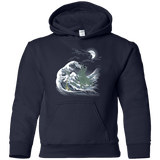 Sweatshirts Navy / YS Wave Of R'lyeh Youth Hoodie