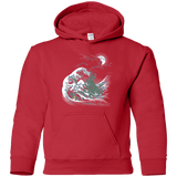 Sweatshirts Red / YS Wave Of R'lyeh Youth Hoodie