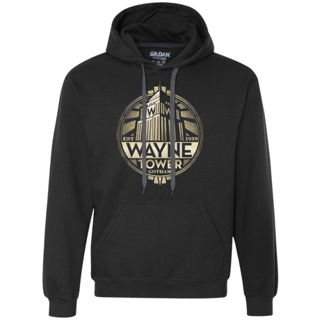 Sweatshirts Black / Small Wayne Tower Premium Fleece Hoodie