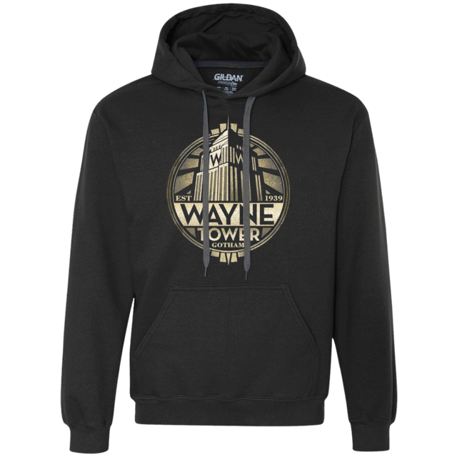 Sweatshirts Black / Small Wayne Tower Premium Fleece Hoodie