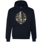 Sweatshirts Navy / Small Wayne Tower Premium Fleece Hoodie