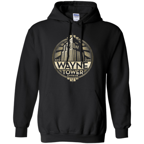 Sweatshirts Black / Small Wayne Tower Pullover Hoodie