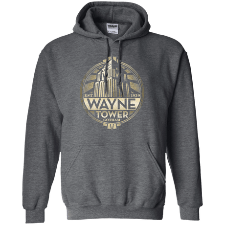Sweatshirts Dark Heather / Small Wayne Tower Pullover Hoodie