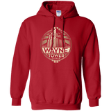 Sweatshirts Red / Small Wayne Tower Pullover Hoodie