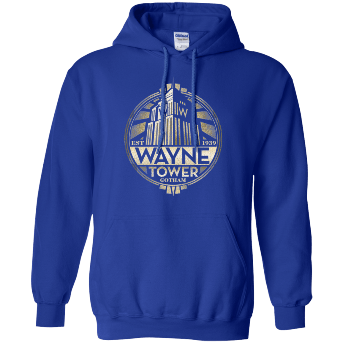 Sweatshirts Royal / Small Wayne Tower Pullover Hoodie