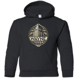 Sweatshirts Black / YS Wayne Tower Youth Hoodie