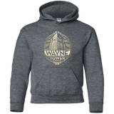 Sweatshirts Dark Heather / YS Wayne Tower Youth Hoodie