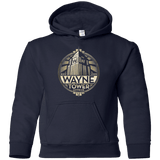 Sweatshirts Navy / YS Wayne Tower Youth Hoodie