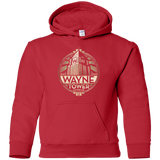 Sweatshirts Red / YS Wayne Tower Youth Hoodie