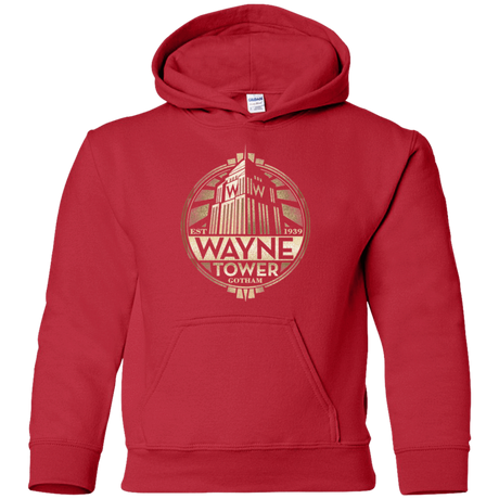Sweatshirts Red / YS Wayne Tower Youth Hoodie