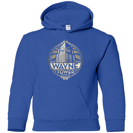 Sweatshirts Royal / YS Wayne Tower Youth Hoodie