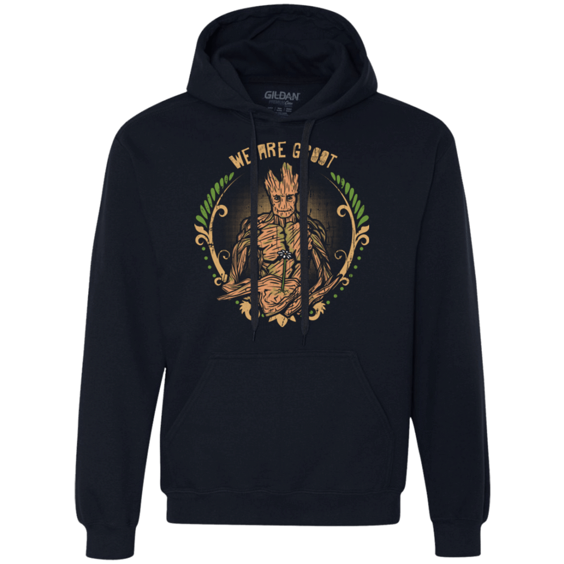 Sweatshirts Navy / Small We are Groot Premium Fleece Hoodie
