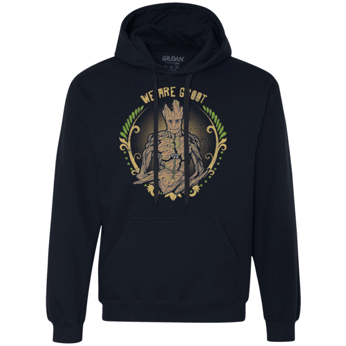Sweatshirts Navy / Small We are Groot Premium Fleece Hoodie