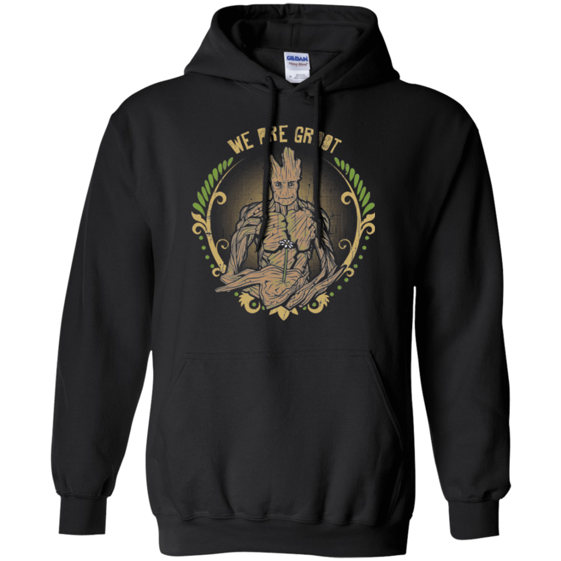 Sweatshirts Black / Small We are Groot Pullover Hoodie