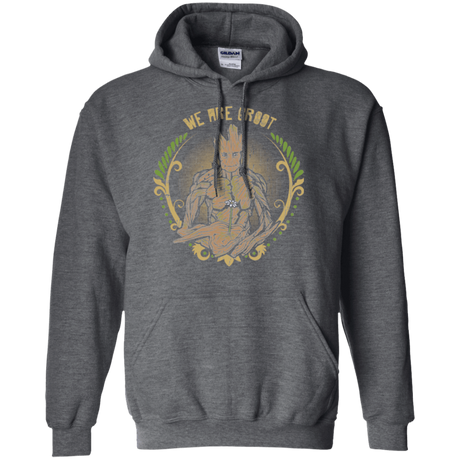 Sweatshirts Dark Heather / Small We are Groot Pullover Hoodie