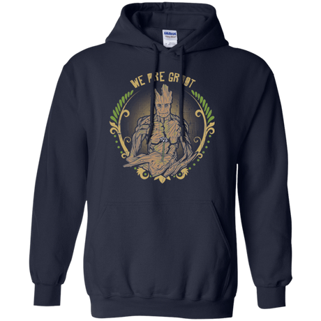 Sweatshirts Navy / Small We are Groot Pullover Hoodie