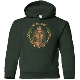Sweatshirts Forest Green / YS We are Groot Youth Hoodie